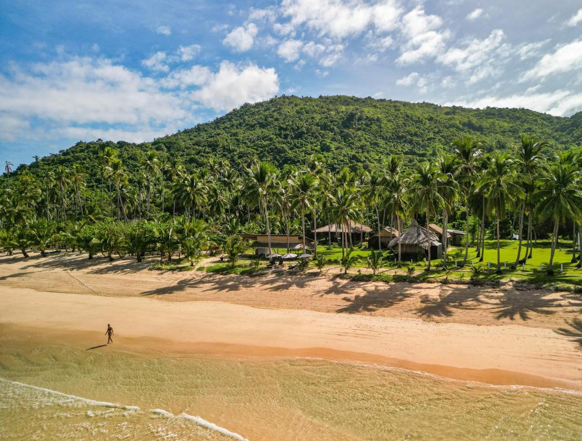 Eco Sanctuaries Nature Lodge Nacpan Beach, El Nido Bagian luar foto