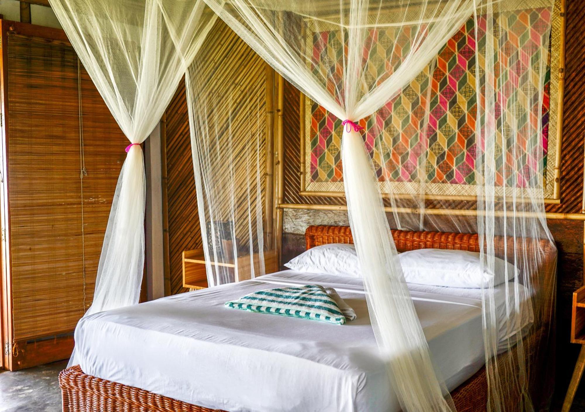 Eco Sanctuaries Nature Lodge Nacpan Beach, El Nido Bagian luar foto