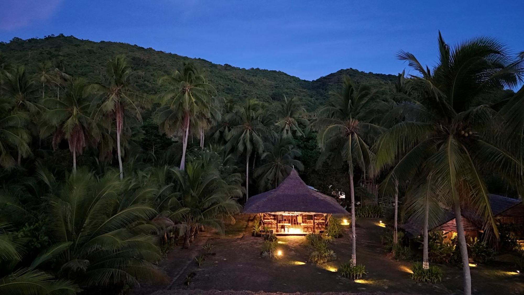 Eco Sanctuaries Nature Lodge Nacpan Beach, El Nido Bagian luar foto
