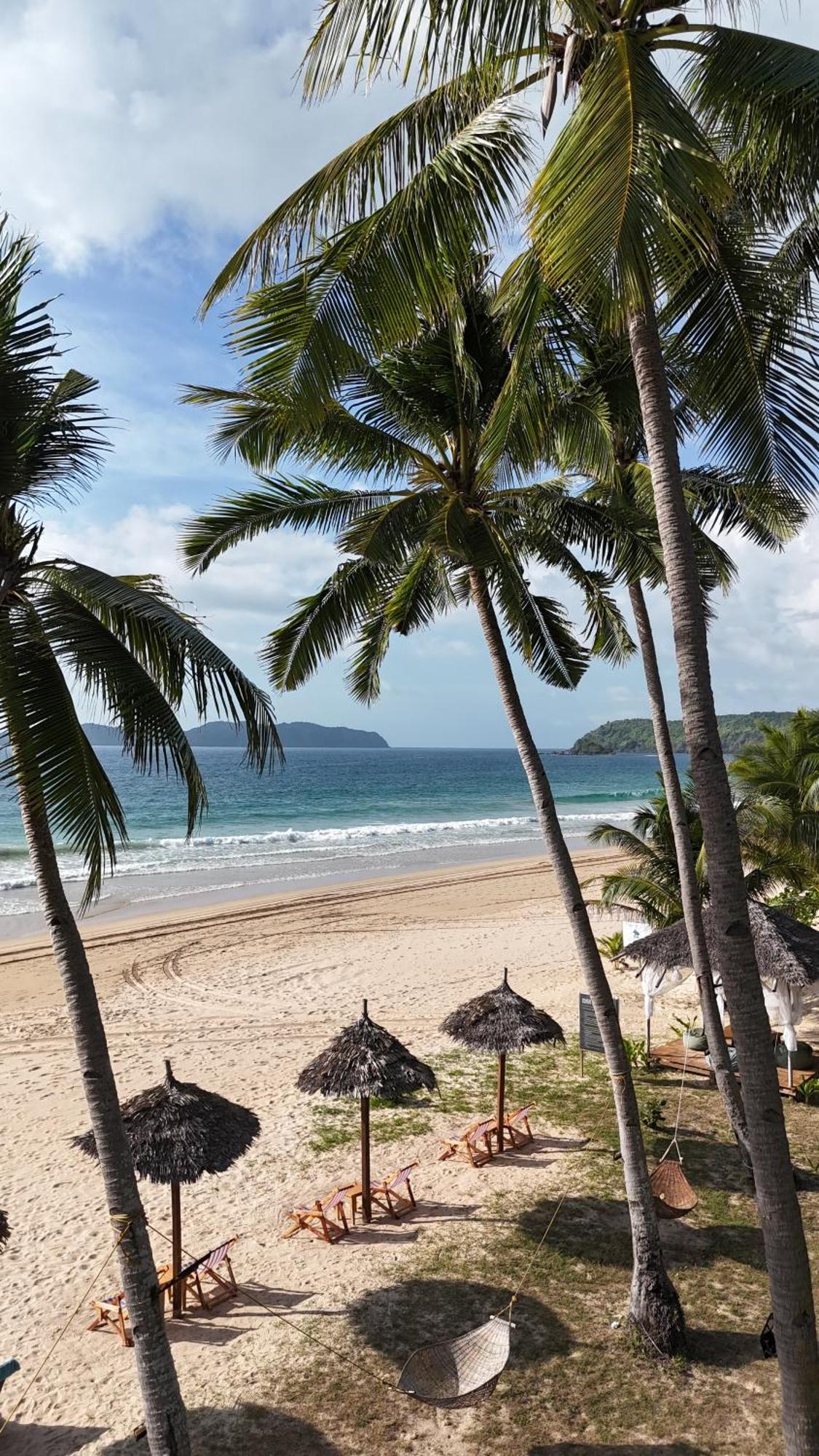 Eco Sanctuaries Nature Lodge Nacpan Beach, El Nido Bagian luar foto