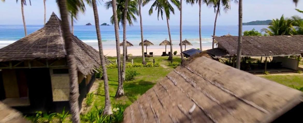 Eco Sanctuaries Nature Lodge Nacpan Beach, El Nido Bagian luar foto