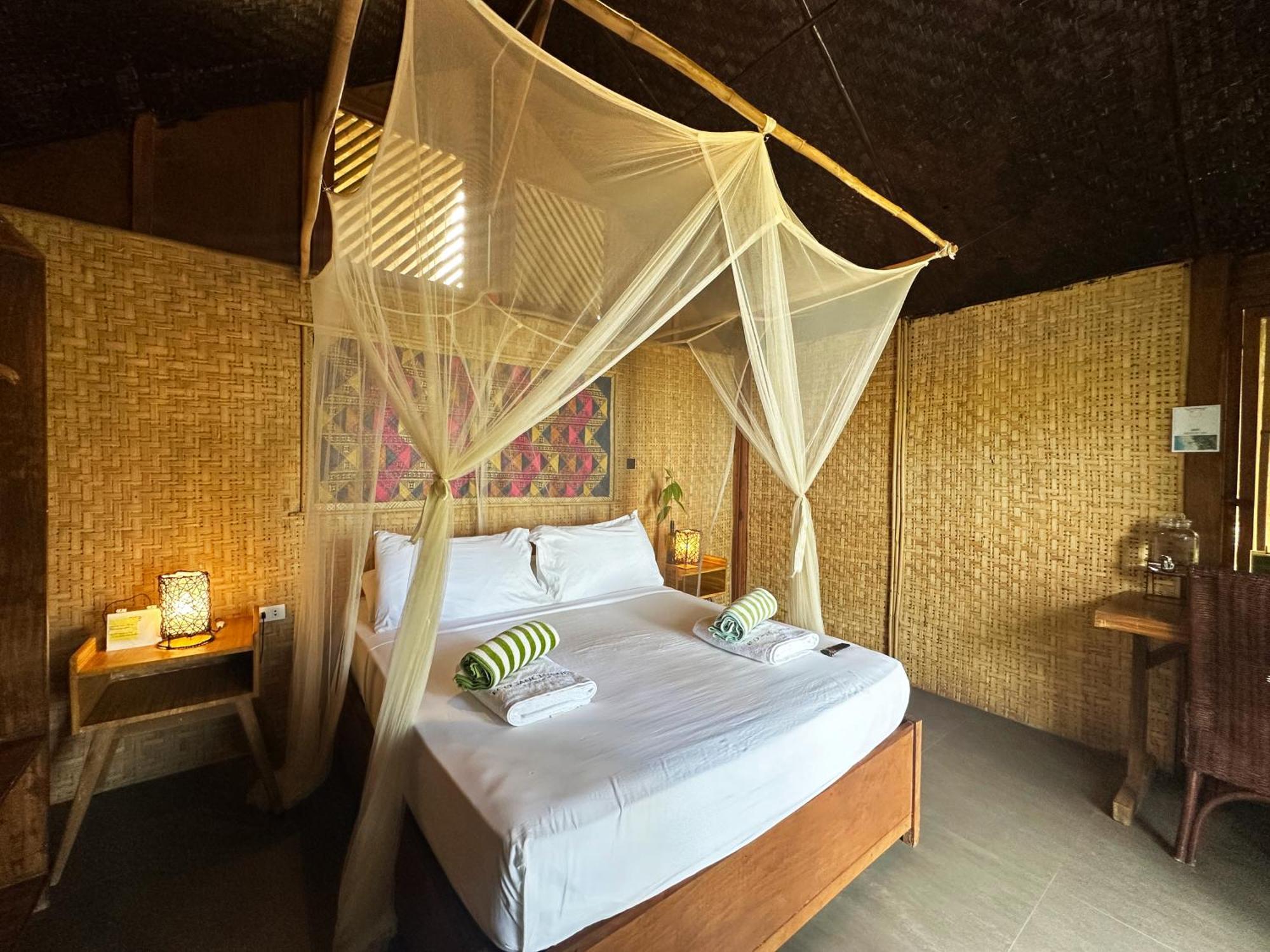 Eco Sanctuaries Nature Lodge Nacpan Beach, El Nido Bagian luar foto